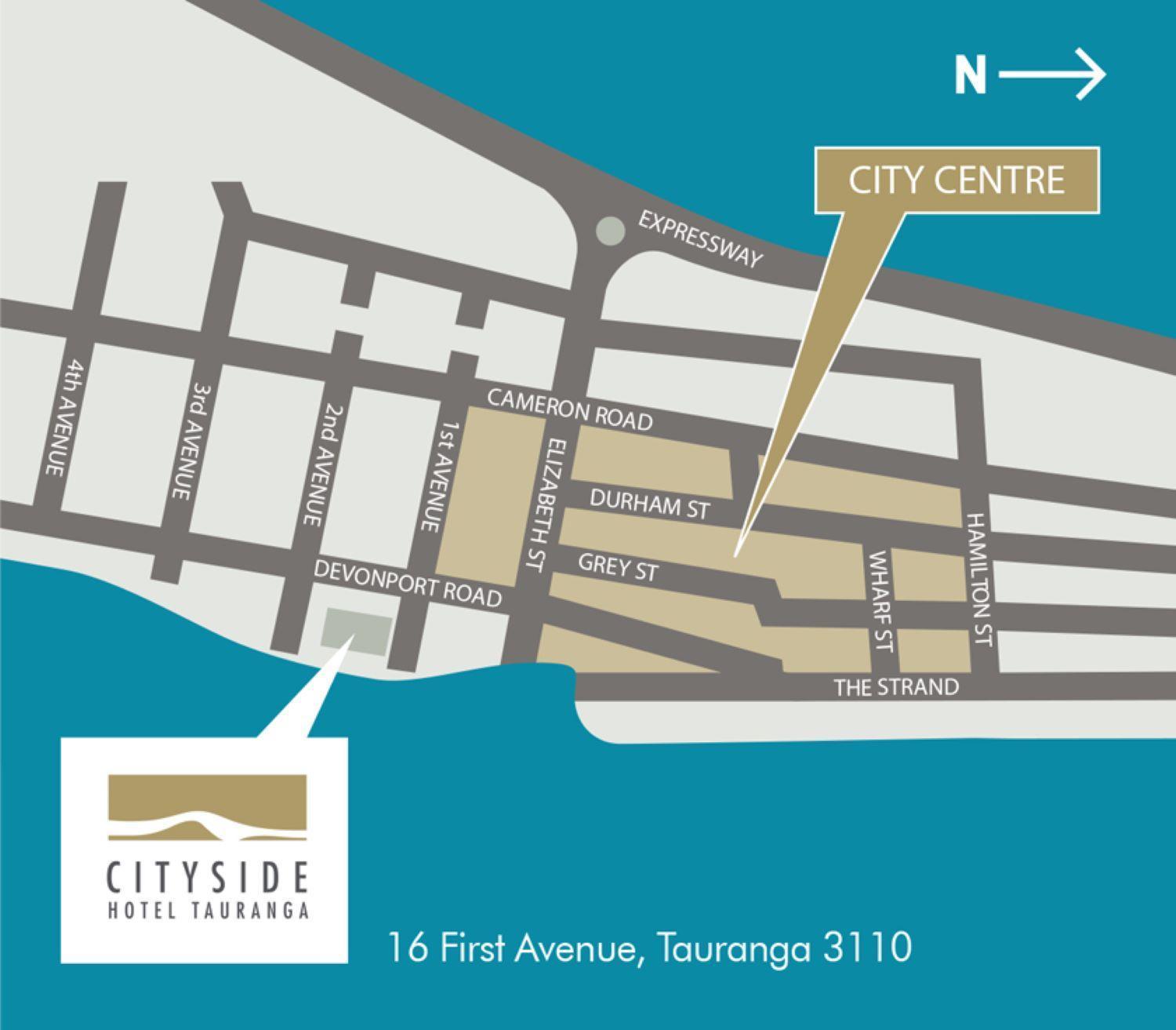 Cityside Hotel Тауранга Экстерьер фото